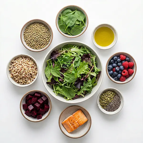 Specialized diet plans for PCOD, PCOS, Diabetes, Cardiac health, and Anemia