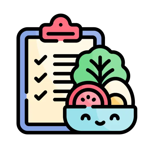 Proper Nutrition and Personalized Diet Guidance Herspace - Icon